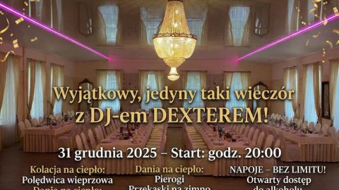 Sylwester Wrocław 2025/2026 w Sali Bankietowej PODANO - Sylwester