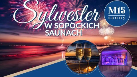 Sylwester w saunach M15 na plaży! - Sylwester