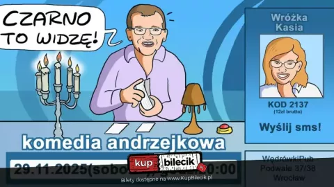 Czarno to widzę - komedia andrzejkowa - Sylwester