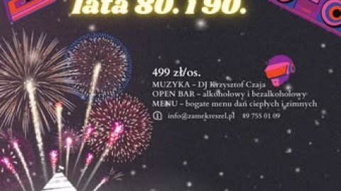 Sylwester w Zamku Reszel - Sylwester