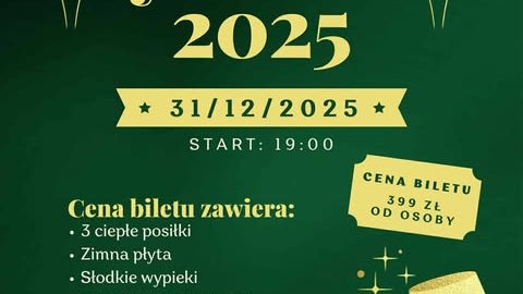 ZAMKOWY BAL NOWOROCZNY w Międzylesiu - Sylwester