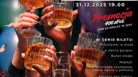 Sylwester w Restauracji Kawelin - Sylwester