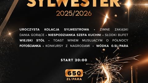 Sylwester w Sali Bankietowej Parnasik - Sylwester
