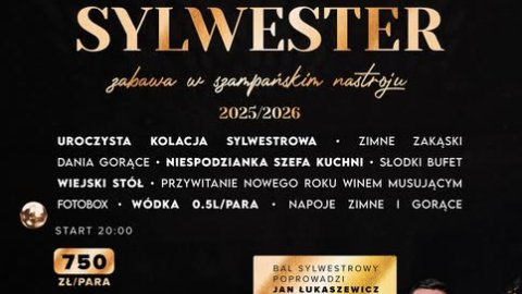 Sylwester w Sala Weselnej Magnat - Sylwester