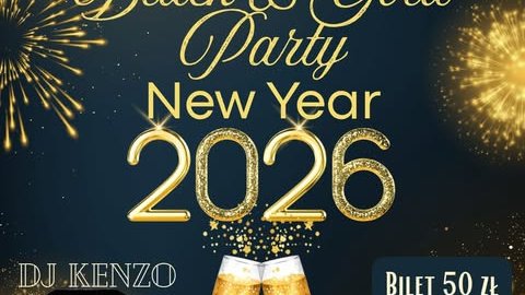 Sylwester Black & Gold Party w Czarnym Krawacie - Sylwester