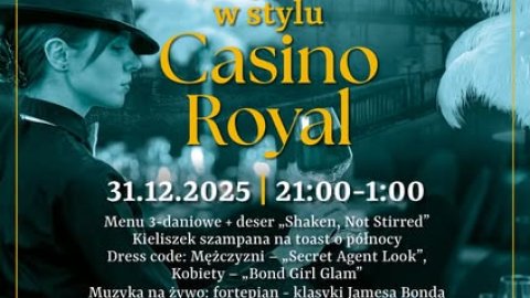 SYLWESTER W STYLU CASINO ROYAL - Sylwester