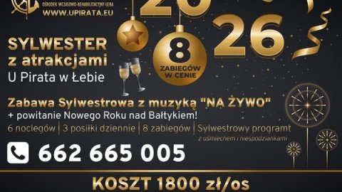 Sylwester z atrakcjami U Pirata - Sylwester