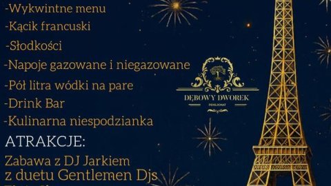  SYLWESTER 2025 ? NOC W PARYŻU - Sylwester