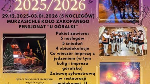 Sylwester dla Singli w Tatrach! Aż 5 dni! Najlepszy program! - Sylwester