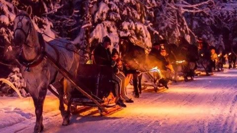 Impreza z kuligiem w Dolinie Chochołowskiej - Sylwester