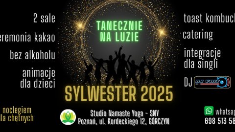 Sylwester na luzie i boso | Poznań | 1sala: Dance Party + 2sala: Kinder Party - Sylwester