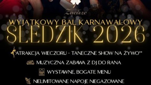 3-dniowy Pobyt Karnawałowy na Kaszubach w resorcie Kaszuby Zacisze Chmielno - Sylwester