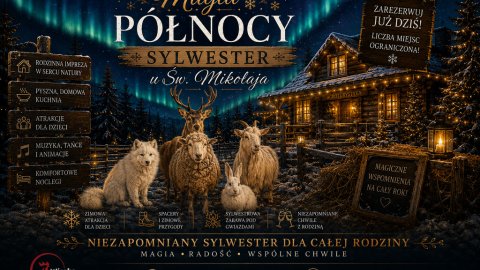 Pobyt sylwestr.2 db +posił+ warszt+imprez- Magia Północy Sylwester u śwMikołaja - Sylwester