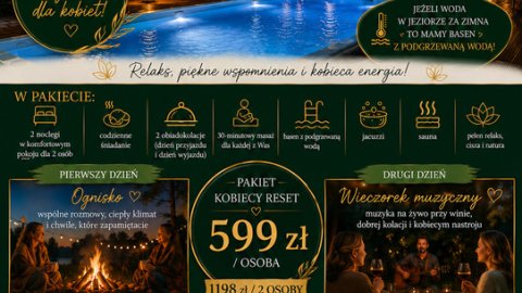 Kobiecy RESET nad jeziorem - Sylwester