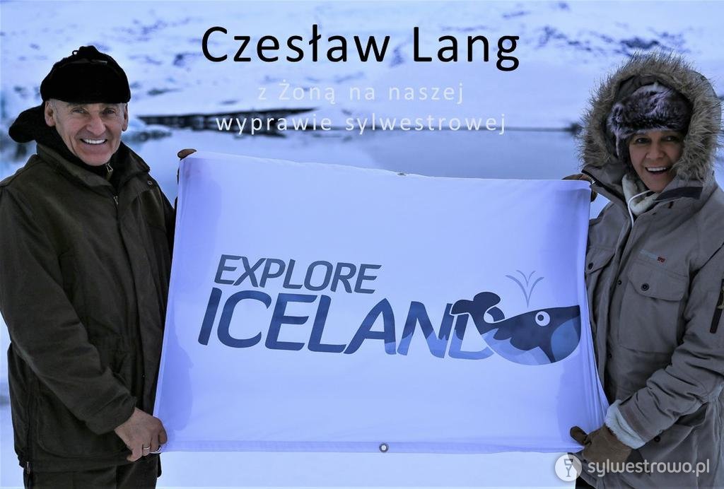 Czesław Lang na wyprawie sylwestrowej z Explore Iceland