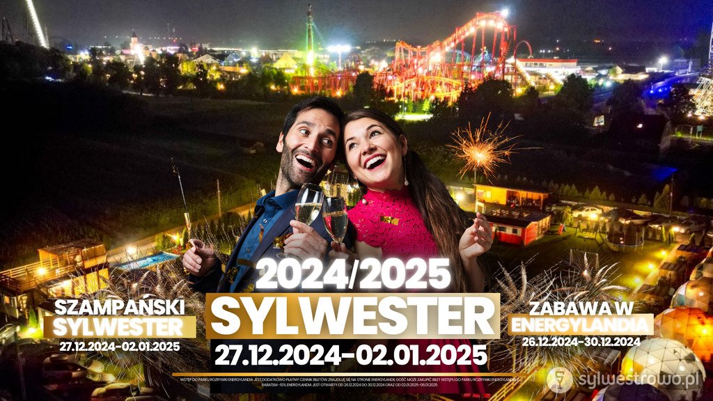 Przeżyj Szampańskiego Sylwestra w Holiday Park Zator