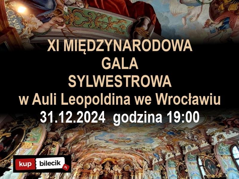 Międzynarodowa Gala Sylwestrowa w Auli Leopoldina