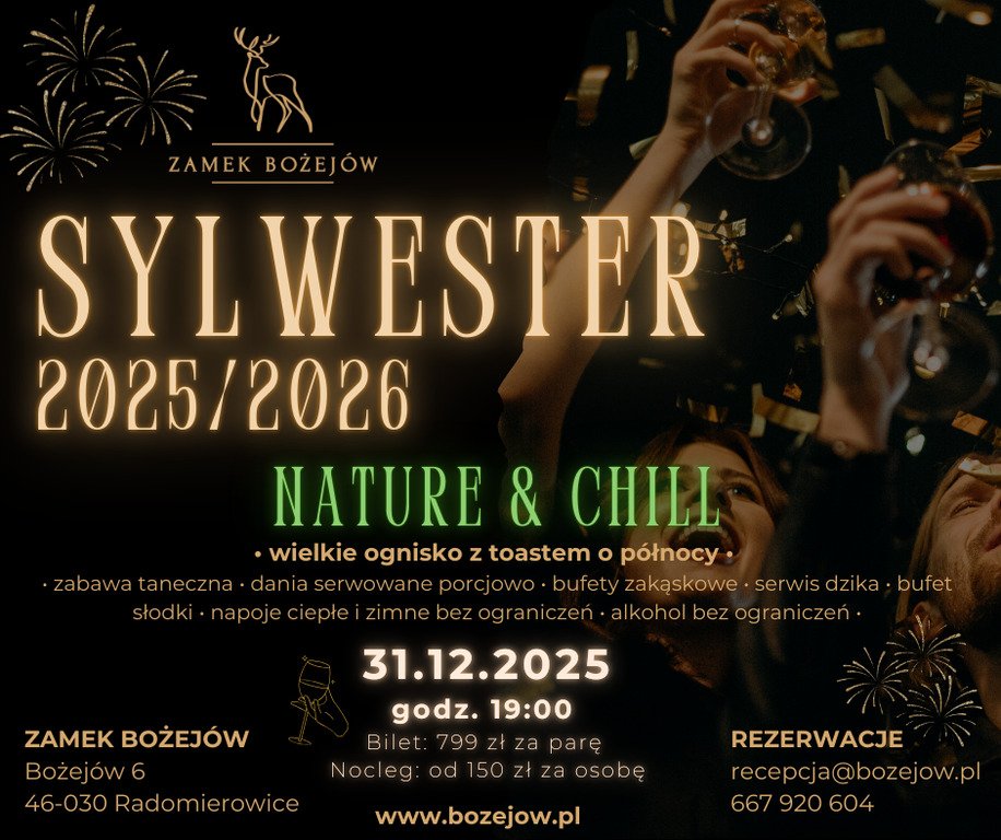 Wyjątkowy bal w Zamku Bożejów