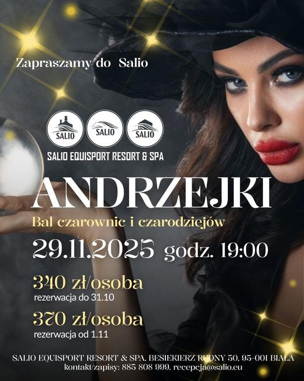 Andrzejki w Salio Equisport Resort & Spa, woj. łódzkie