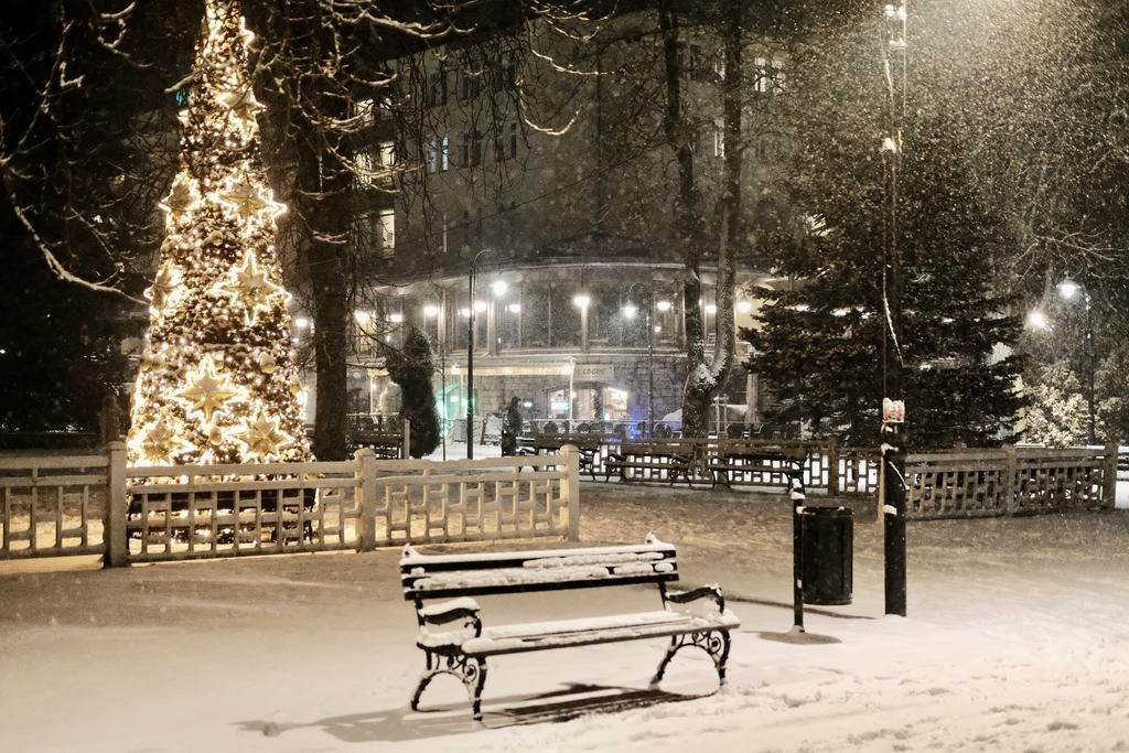 Bal Sylwestrowy w polanickim Parku Zdrojowym Polanica Zdrój Restauracja Zdrojowa