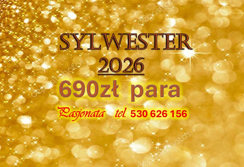 Sylwester promocyjna cena do 30.11