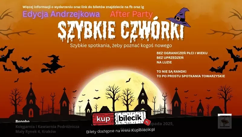 Andrzejkowe Szybkie Czwórki - spotkania z nutą magii i podróży