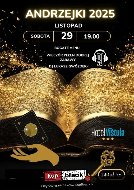 Andrzejki 2025 - Z Hotelem Vistula