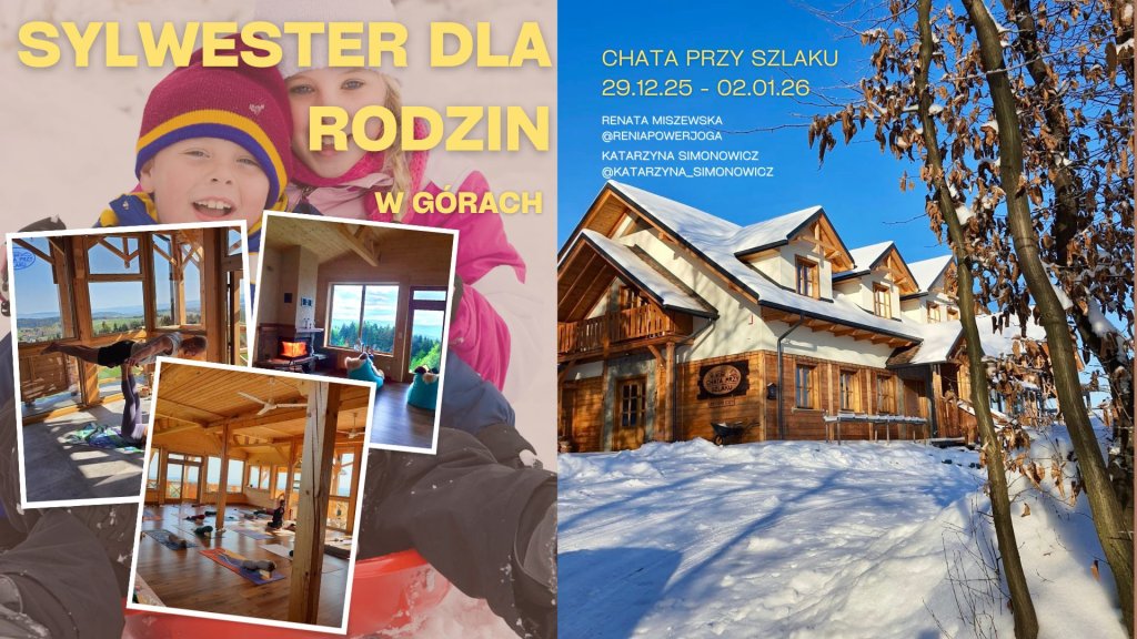 Sylwester z jogą dla rodzin w górach | Stary Sącz
