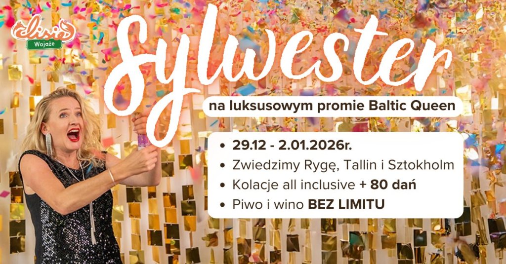 SYLWESTER NA PROMIE BALTIC QUEEN