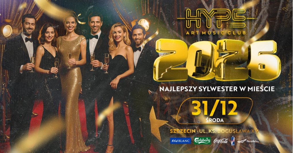 Najlepszy Sylwester w mieście! - Hype Club Szczecin