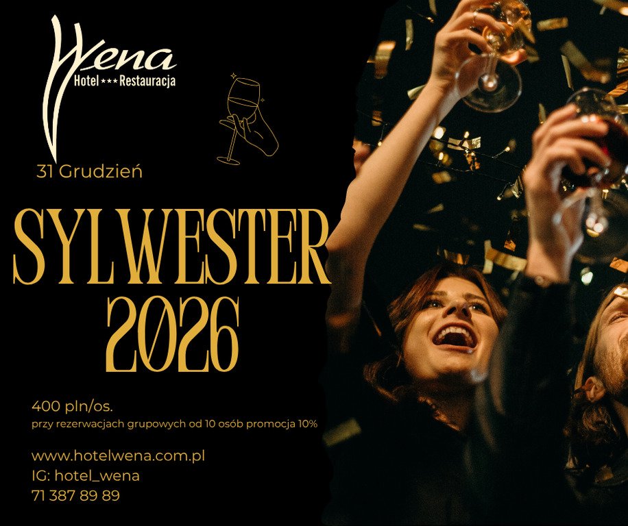Sylwester w Hotelu Wena 2025/2026