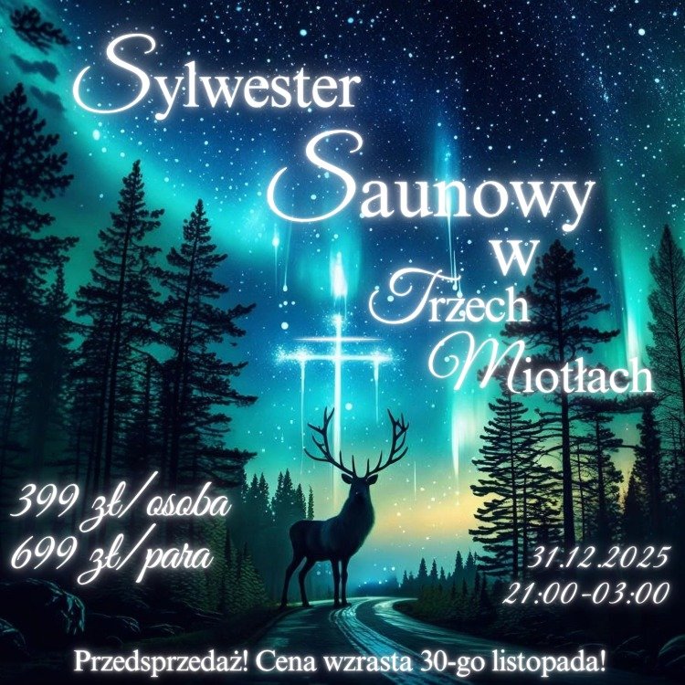 Sylwester z gwiazdami w Trzech Miotłach