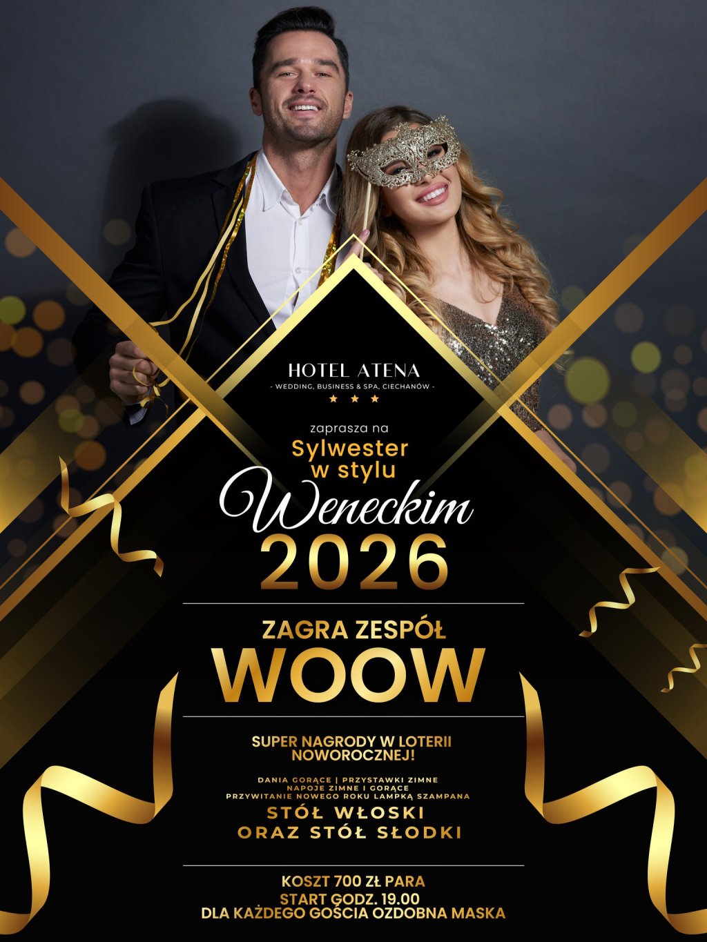 Sylwester w Hotelu Atena