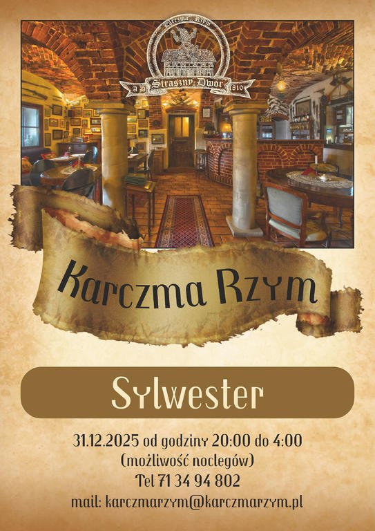 Sylwester 2025/2026 W Karczmie Rzym