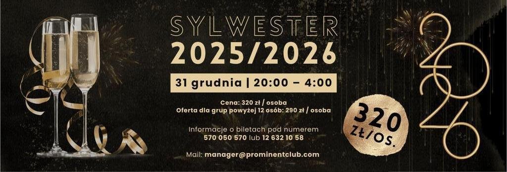 Bal Sylwesterowy w Klubie Prominent