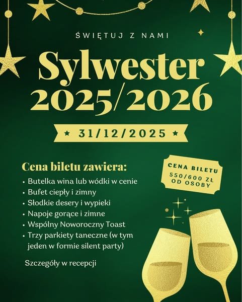 Sylwester w Grand Hotel Kielce