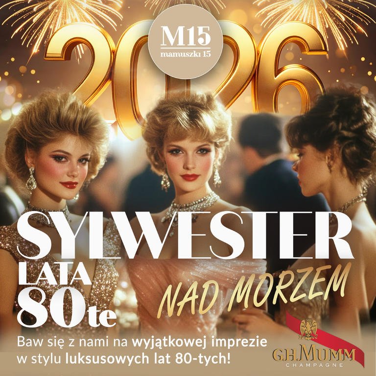 Sylwester w Sopocie z widokiem na morze!