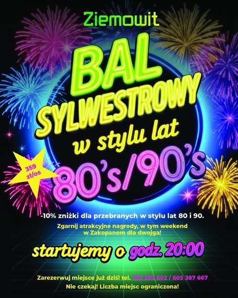 Sylwester w Górach Opawskich z widokiem na nowy początek