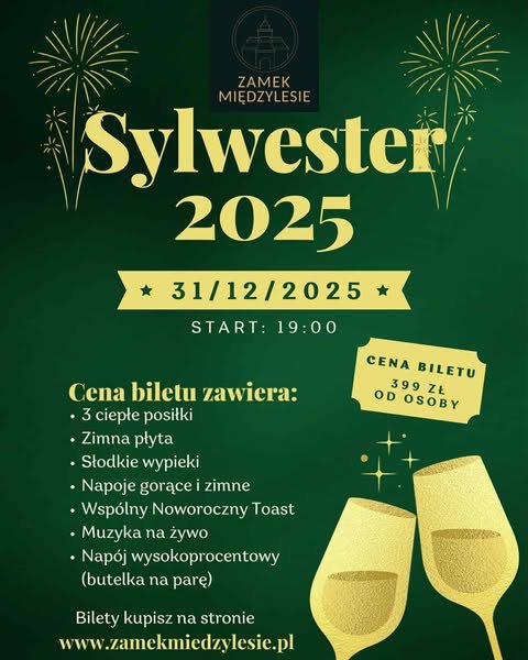 ZAMKOWY BAL NOWOROCZNY w Międzylesiu