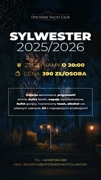 Sylwester w Oficerskim Yacht Club