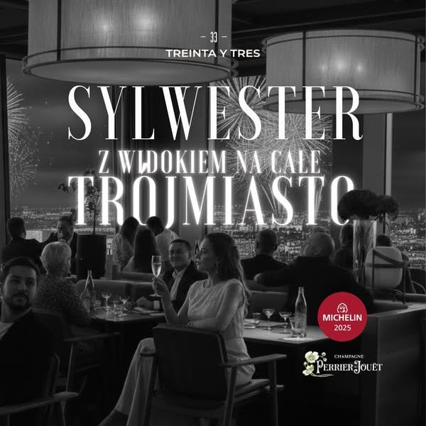 Sylwester w Trójmieście na 33. piętrze