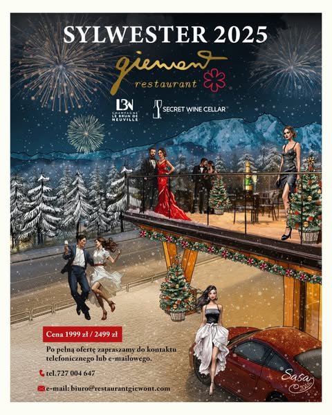Sylwester w Restaurant Giewont