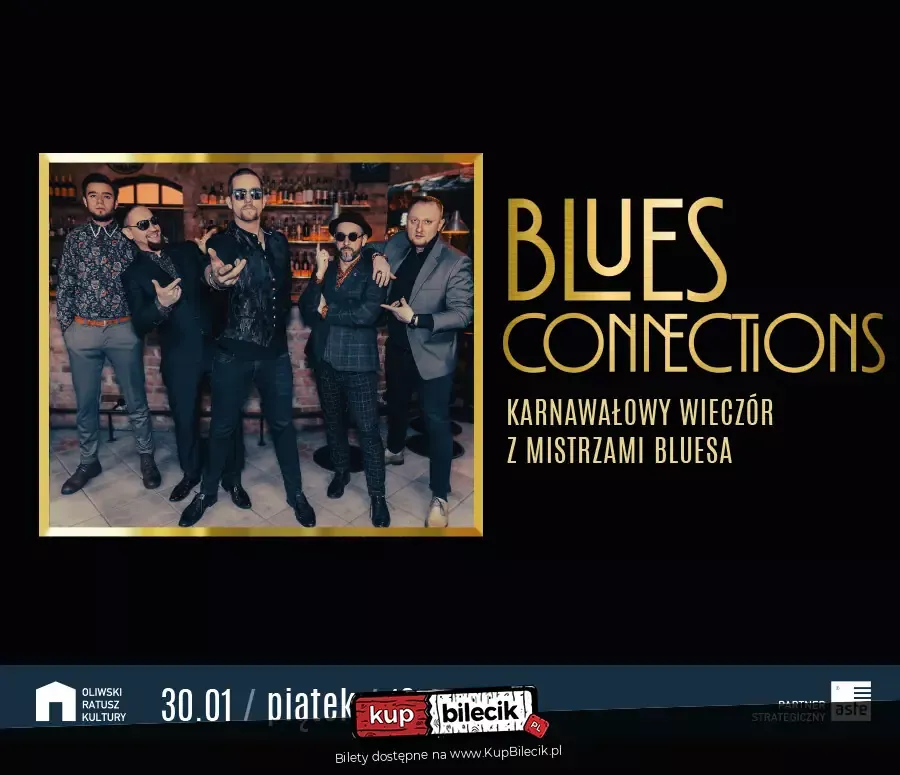 Blues Connections - Karnawałowy wieczór z Mistrzami Bluesa