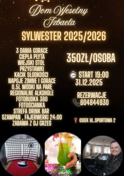 Sylwester Dom Weselny "Izabela"