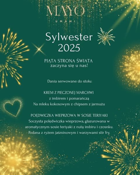 Sylwester w MAYO umami