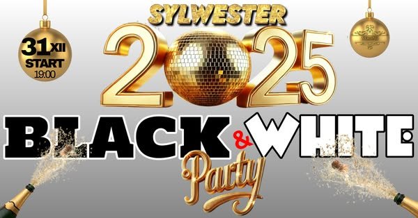 SYLWESTER BLACK & WHITE PARTY w WERSALU!