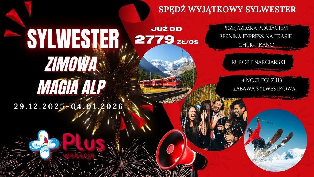 Zimowa magia Alp: Sylwester w Val di Sole i Bernina Express