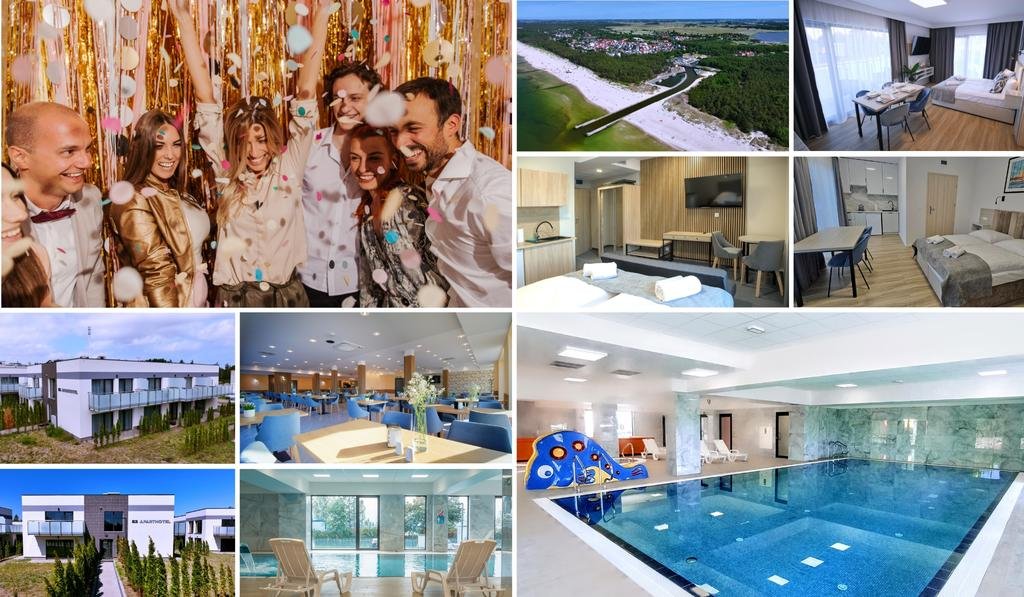 Turnus sylwestrowy nad morzem z balem i atrakcjami (basen, sauna, zjeżdżalnia)