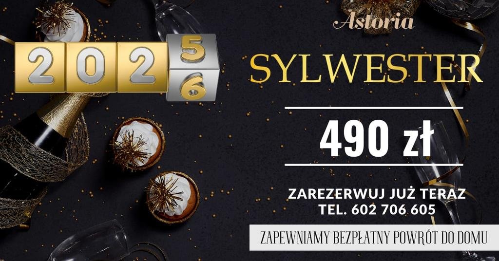 Bal sylwestrowy w domu weselnym Astoria