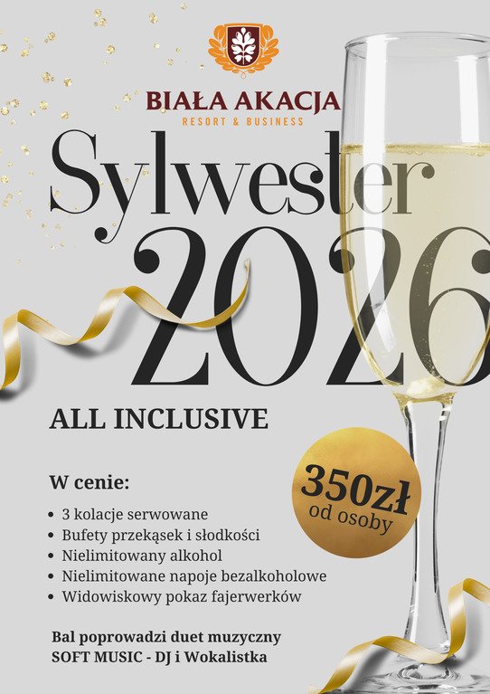 Bal Sylwestrowy w Białej Akacji